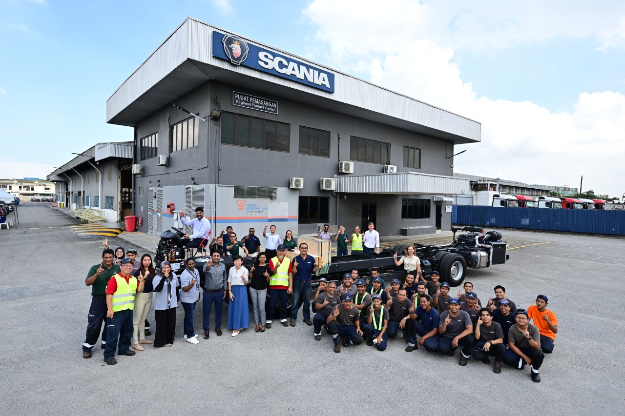 Lori kontrol online minyak scania