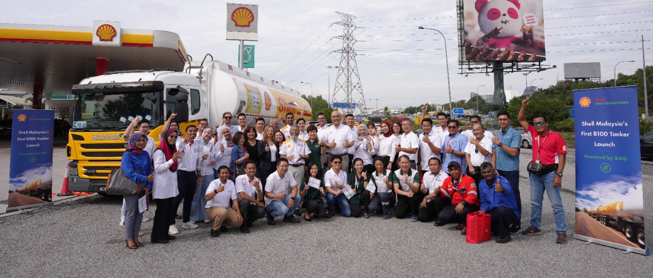 SHELL, KPD AND SCANIA DRIVING THE SHIFT IN REDUCING CO2 EMISSIONS WITH B100 BIODIESEL