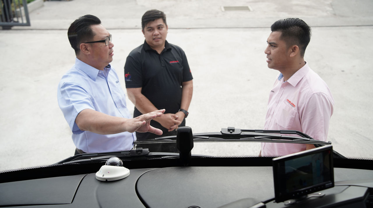 The first Scania New Bus Generation Euro 5 in Sarawak
