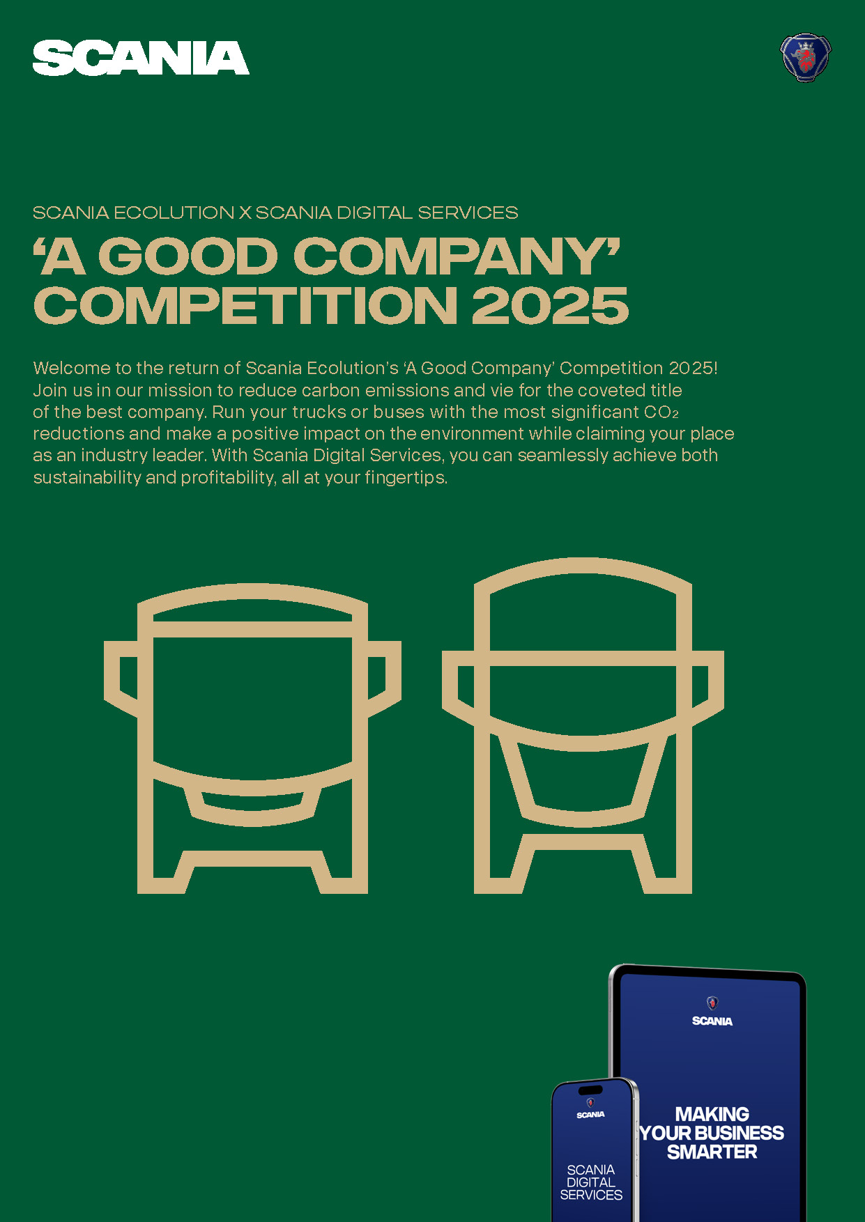Scania Ecolution 'A Good Company' Competition 2025