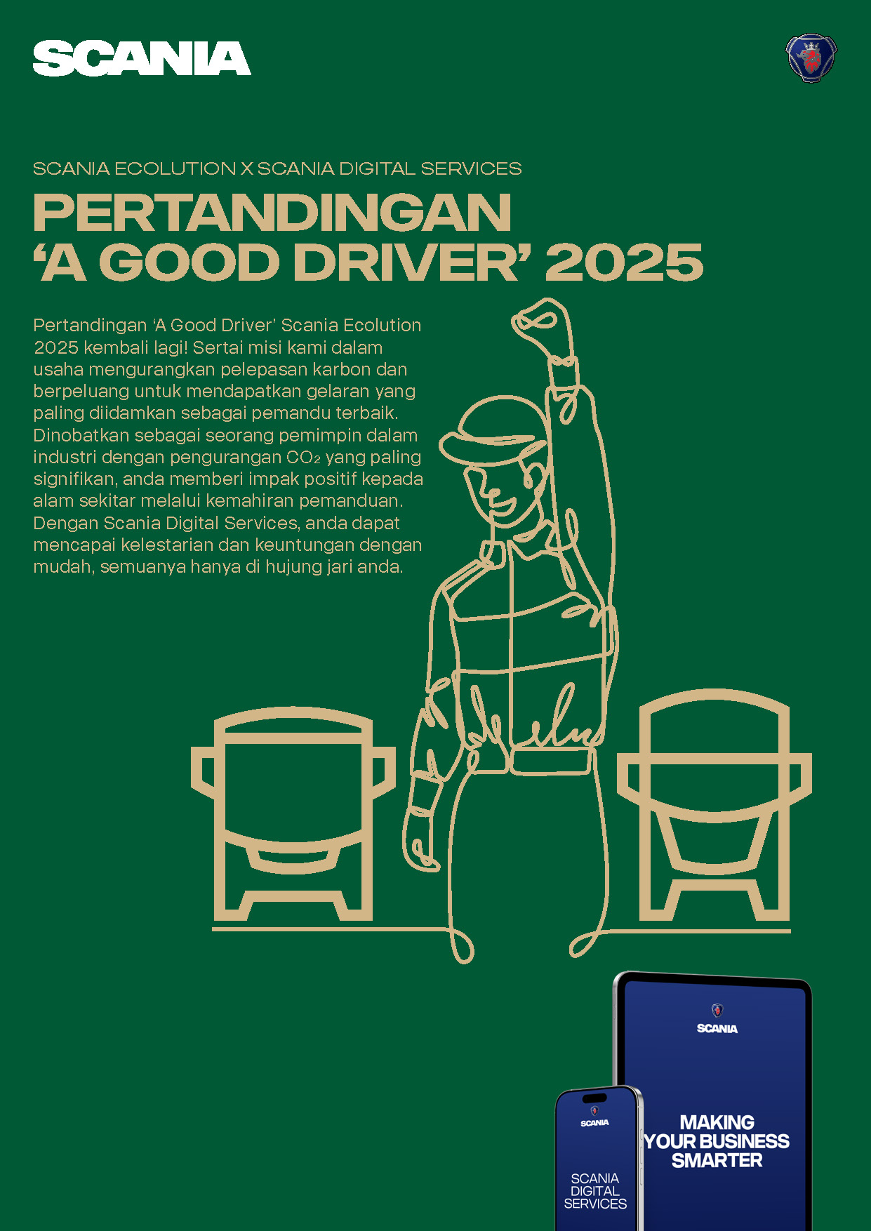Scania Ecolution ' A Good Driver' Competition 2025