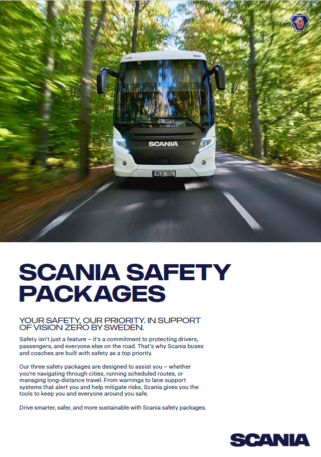 Scania Safety Packages for Buses and Coaches