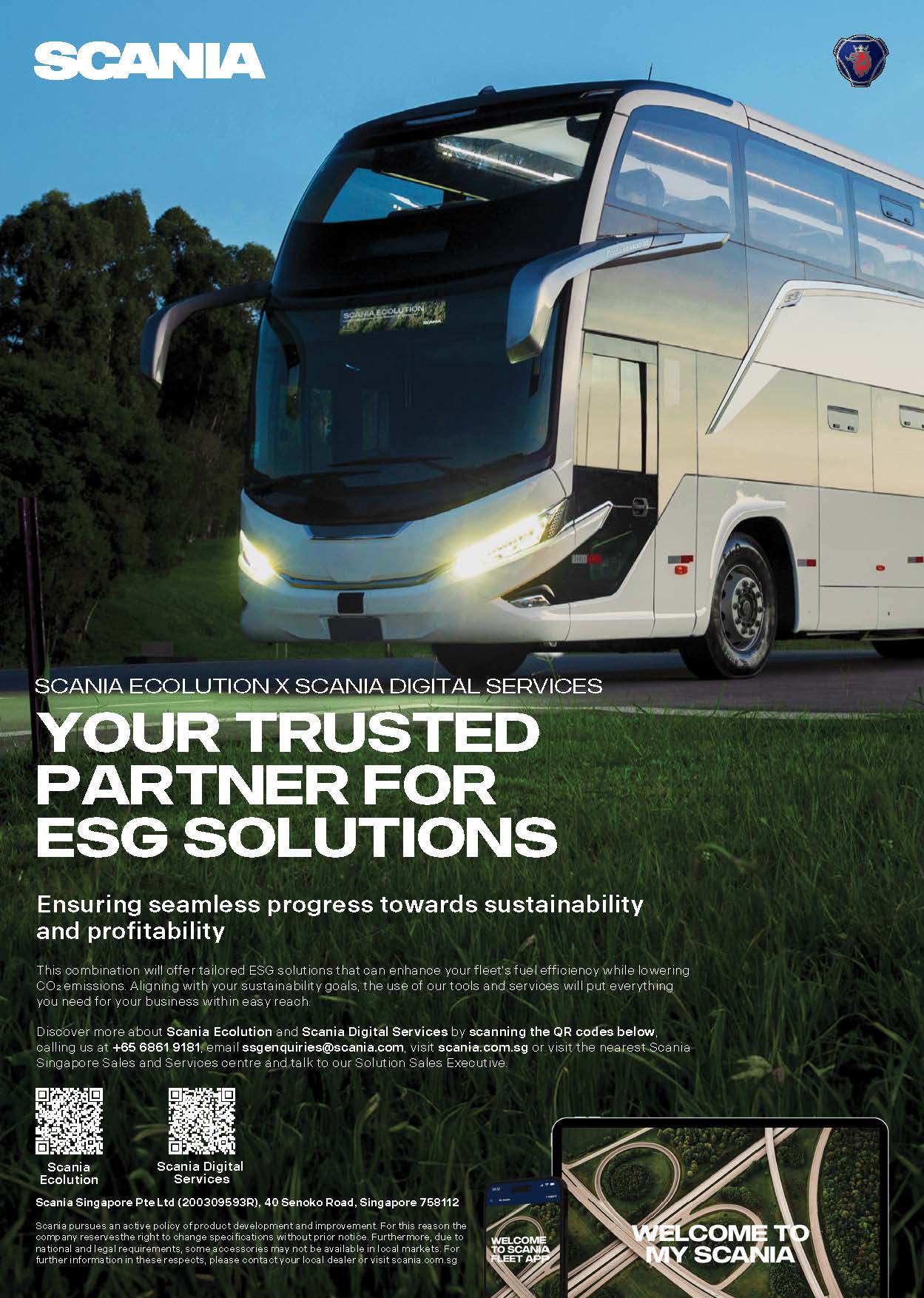 Scania ESG solution