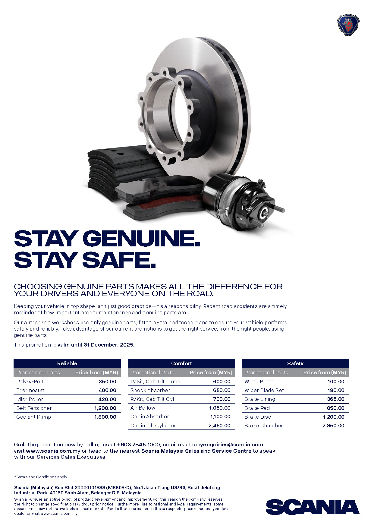 Scania Parts Promotion