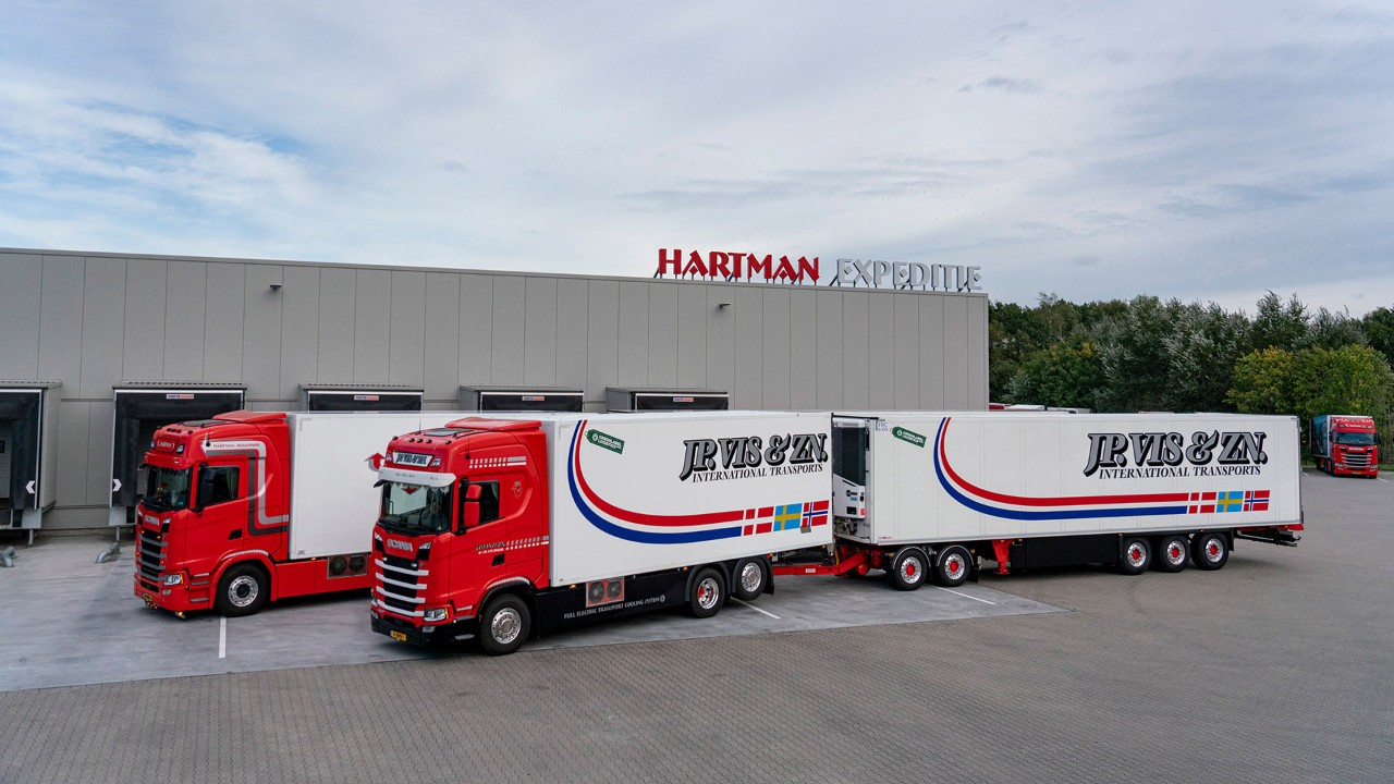 Scania ontzorgt Hartman Expeditie