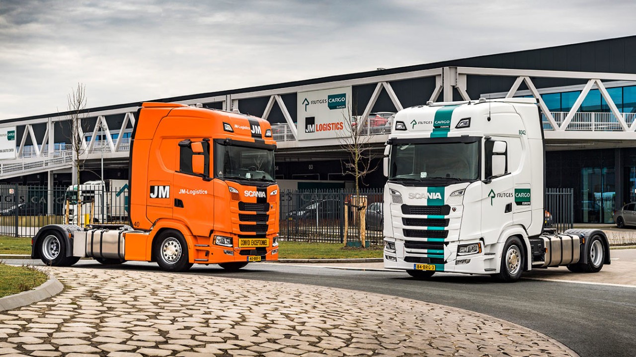 M Logistics en Rutges Cargo Scania