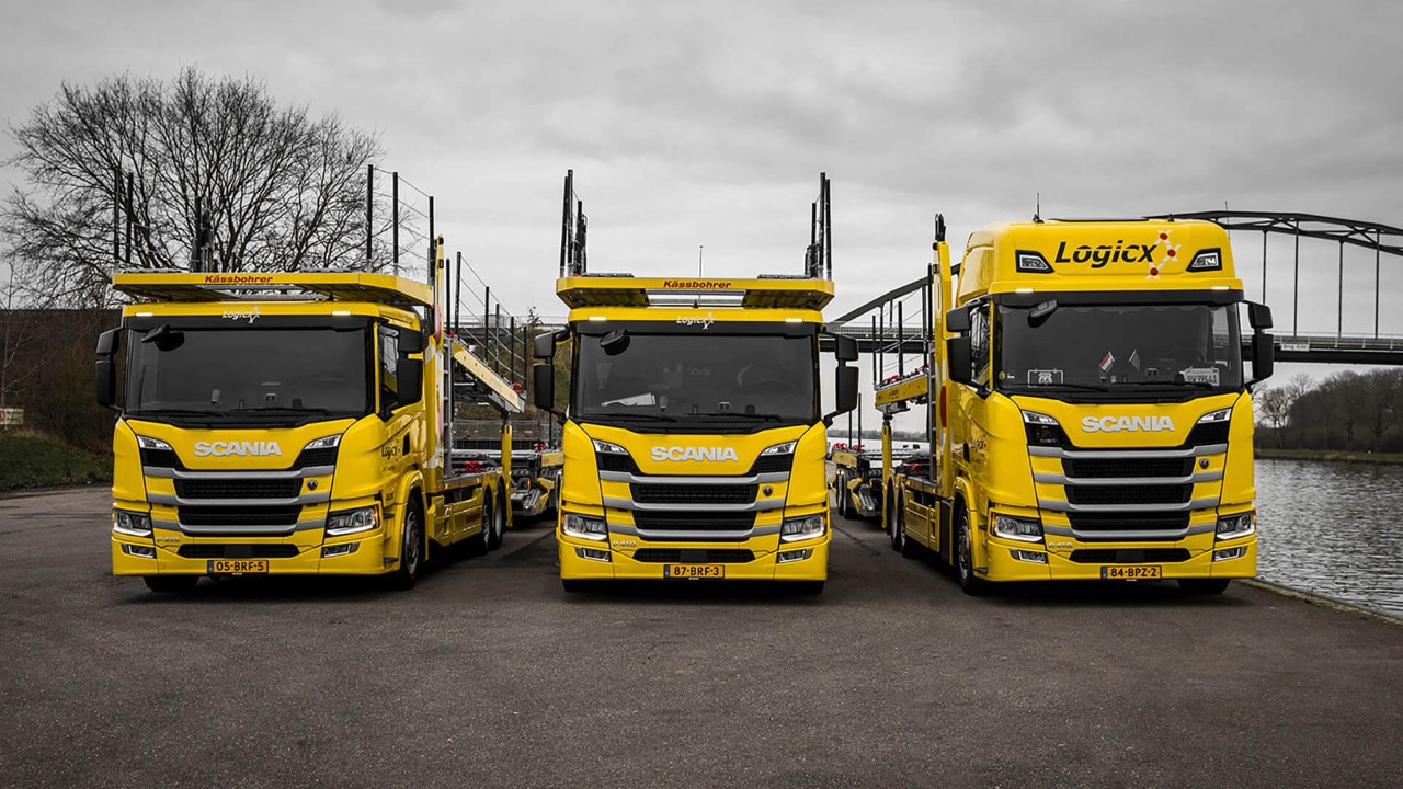 Nieuwe trucks voor Logicx