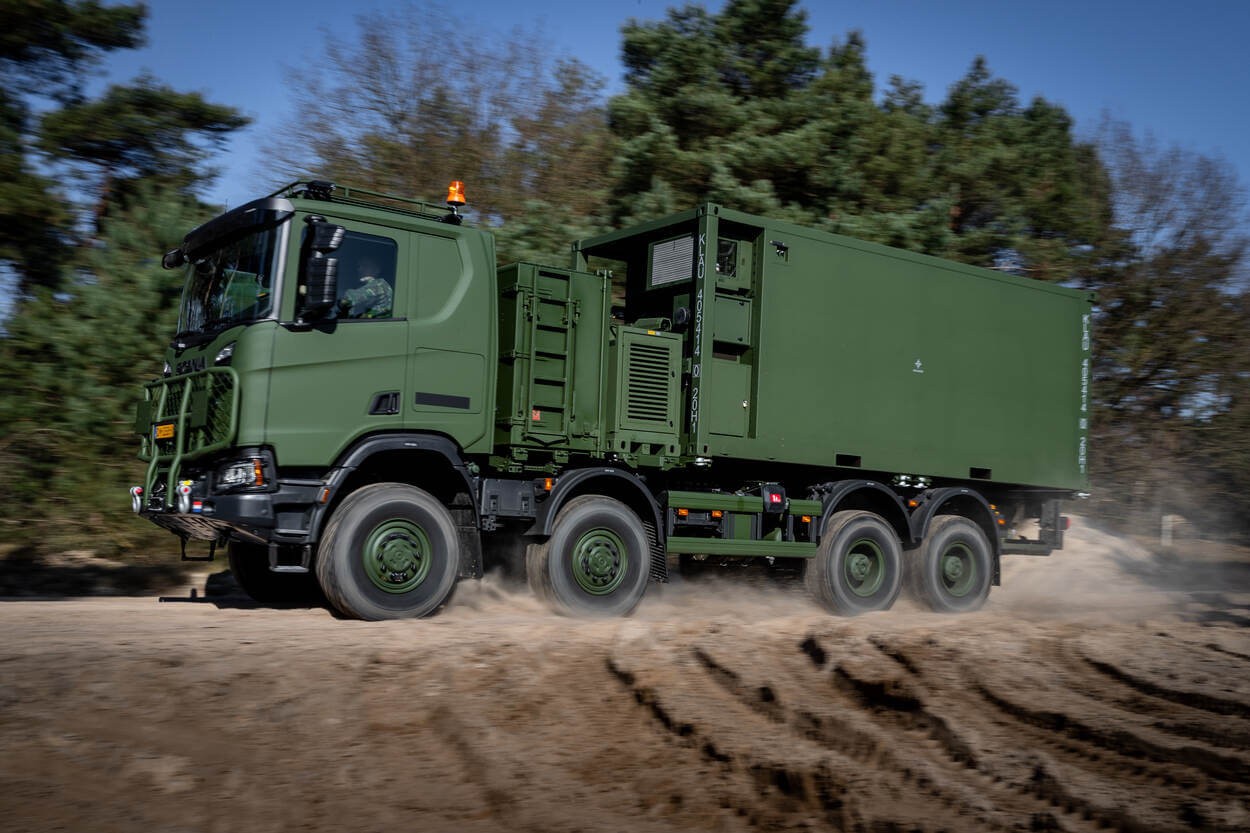 Structurele instroom Scania Gryphus-voertuig van start
