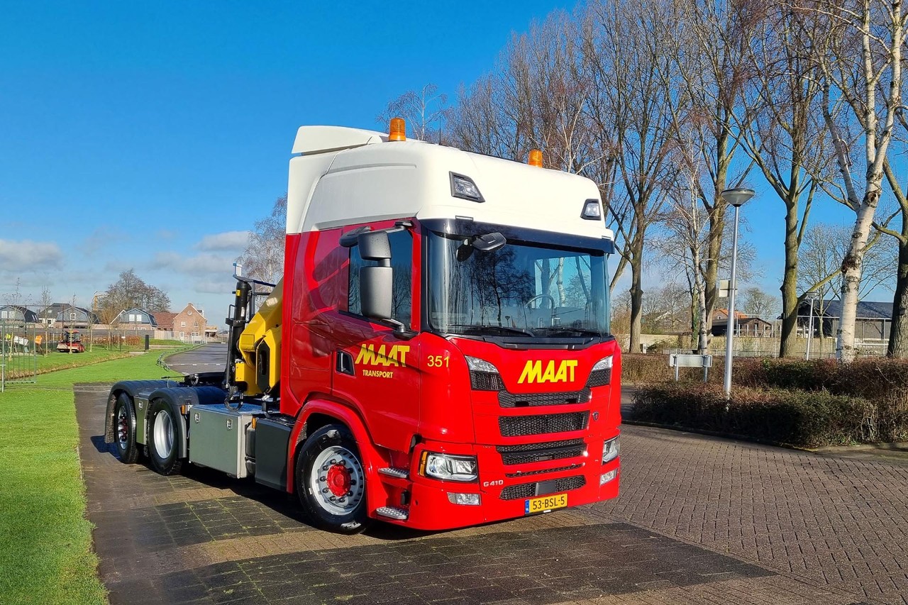 Scania trekker met laag chassis niet de enige nieuwe truck voor MAAT Transport 