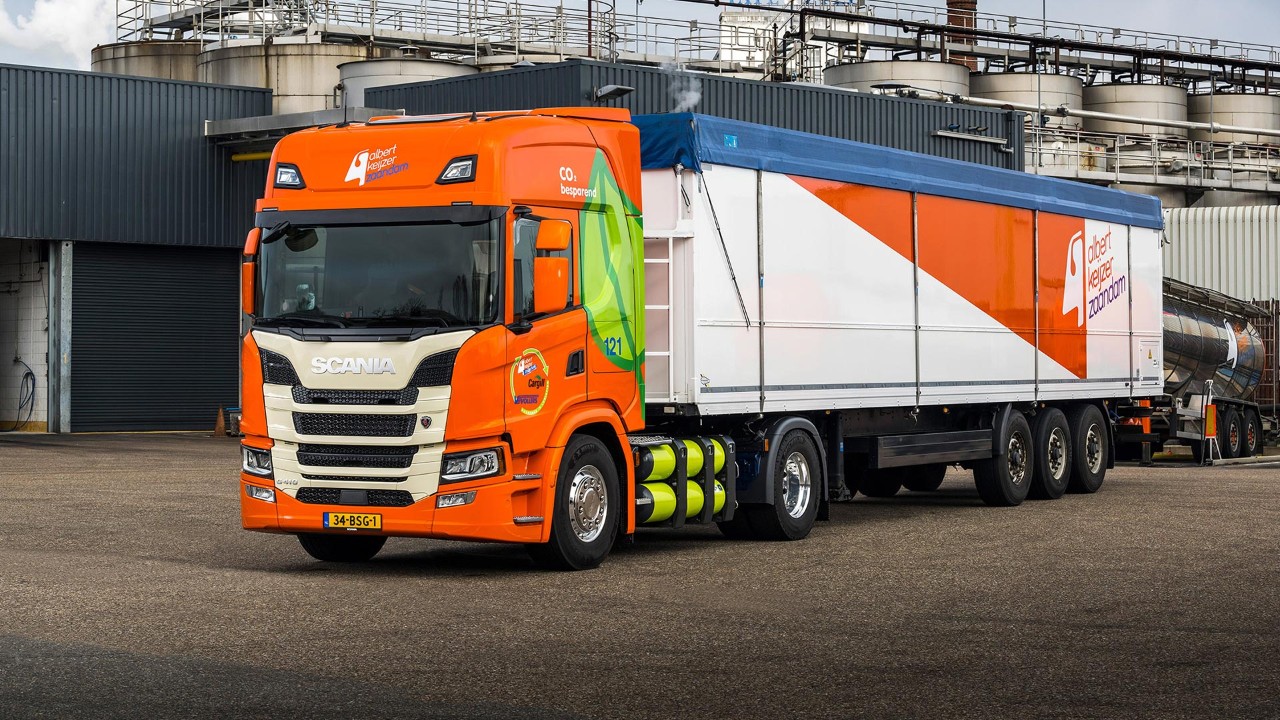 Albert Keijzer verduurzaamt wagenpark met nieuwe Scania’s op bio-CNG