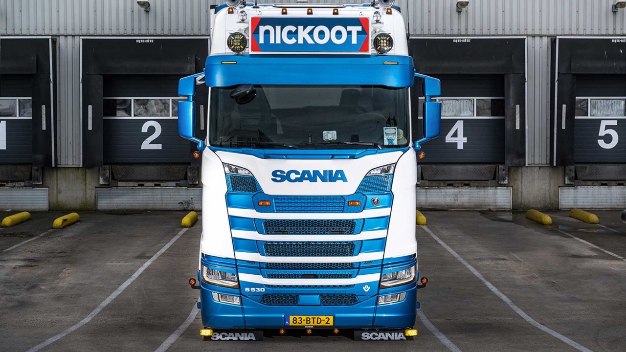 100ste truck van Nickoot 