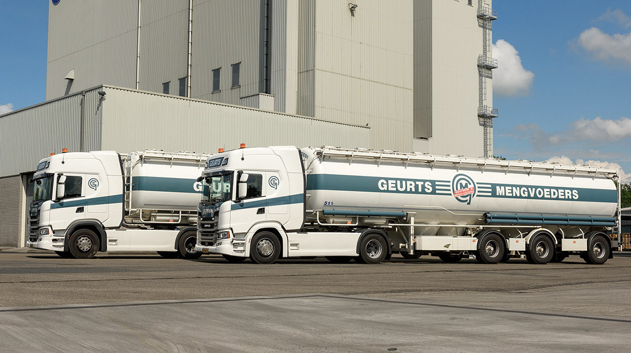 Geurts mengvoeders nieuwe Scania's