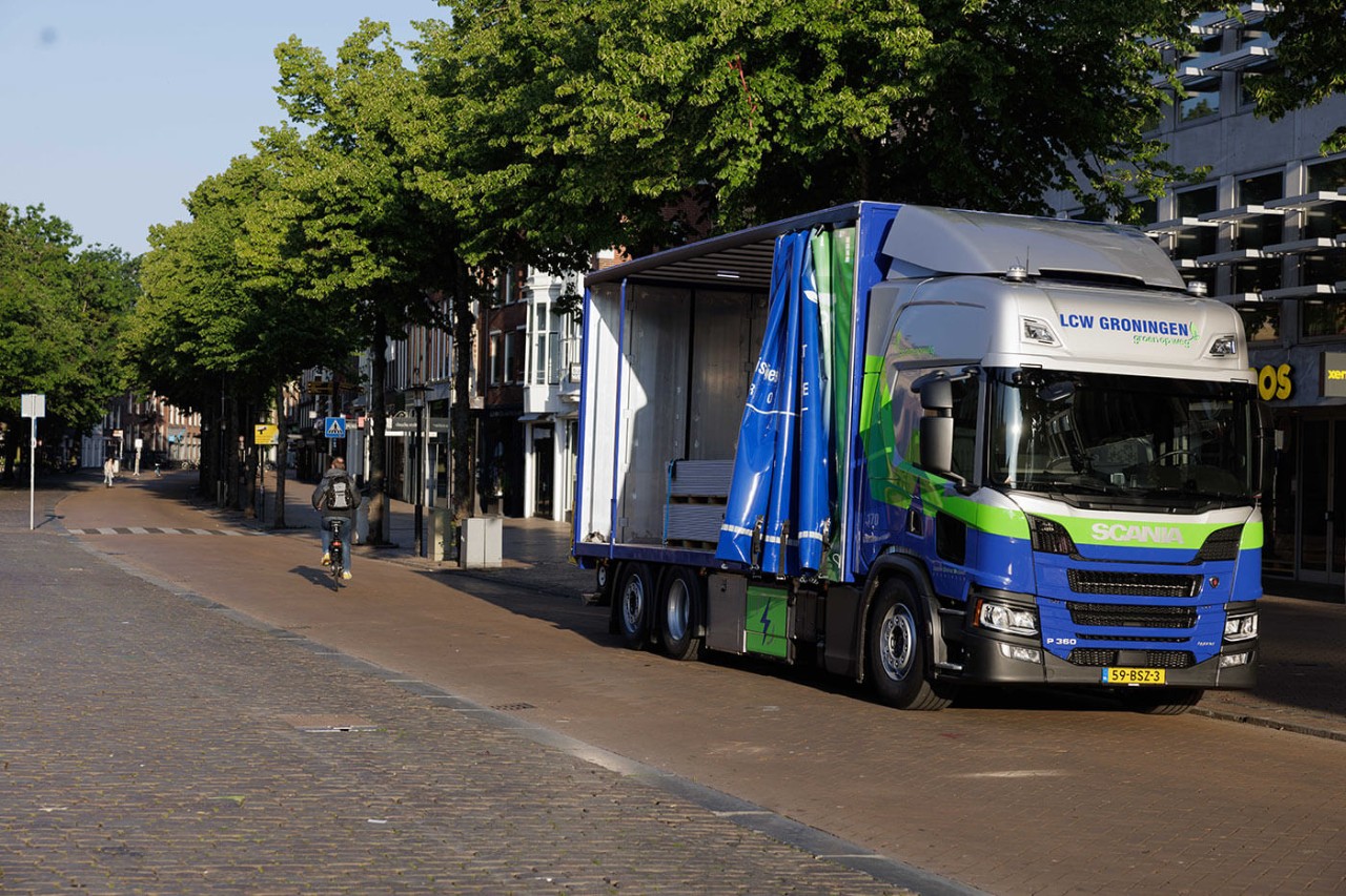 LCW zero-emissie de stad in met PHEV Scania