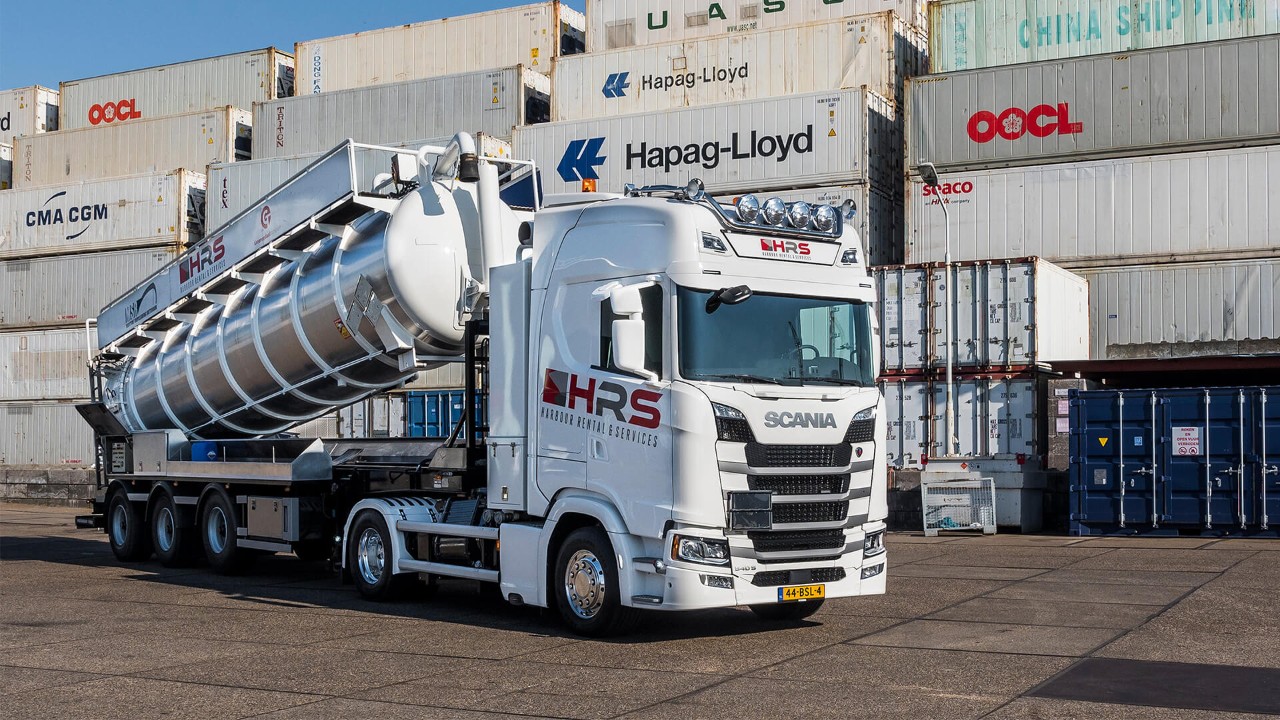 Zware versnellingsbak PTO belangrijke overweging voor HR&S B.V. om voor Scania te kiezen