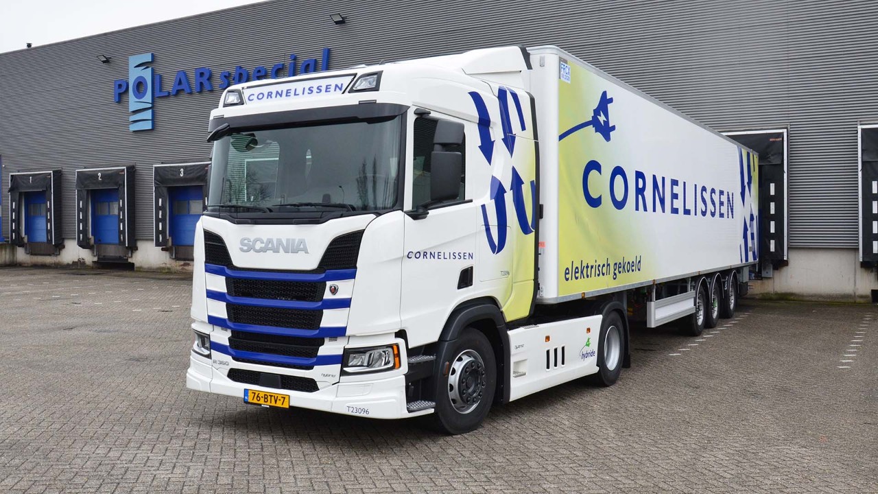 Cornelissen verduurzaamt wagenpark met elf nieuwe hybride-elektrische Scania’s
