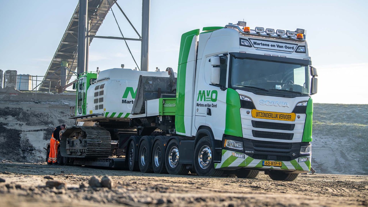 Martens en Van Oord kiest Scania 660S als paradepaard