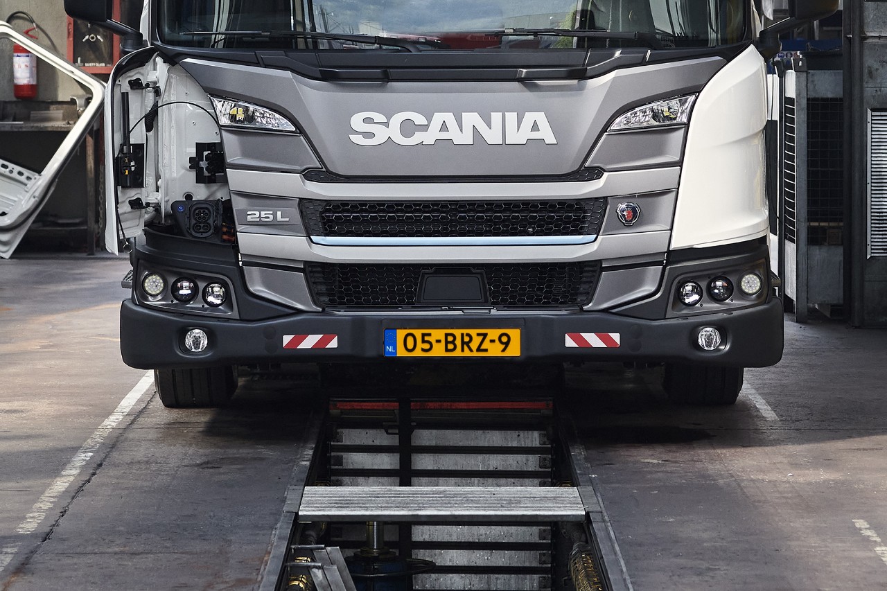 Scania Benelux dealernetwerk klaar voor onderhoud aan elektrische voertuigen