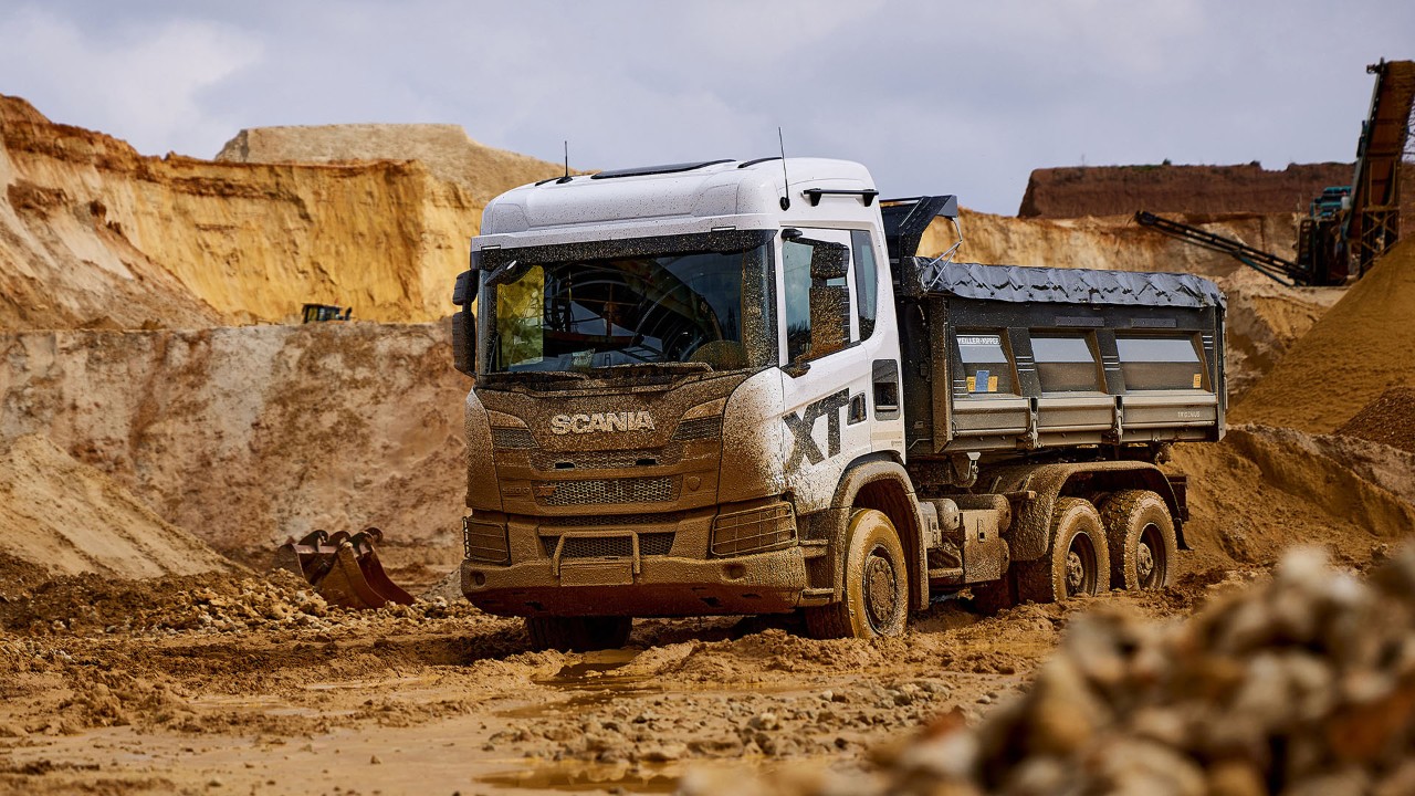 Scania op de TKD: elektrificatie drukt steeds grotere stempel op bouwvoertuigen