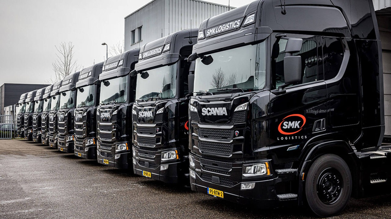 SMK Logistics groeit super met 10 nieuwe Scania’s