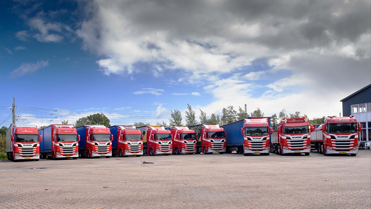 Scania R-serie van der struijk transport