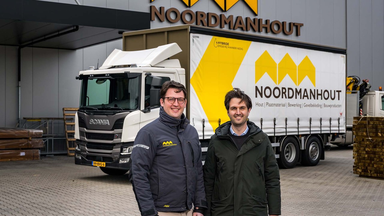 Houthanel Noordman Breda Scania PHEV