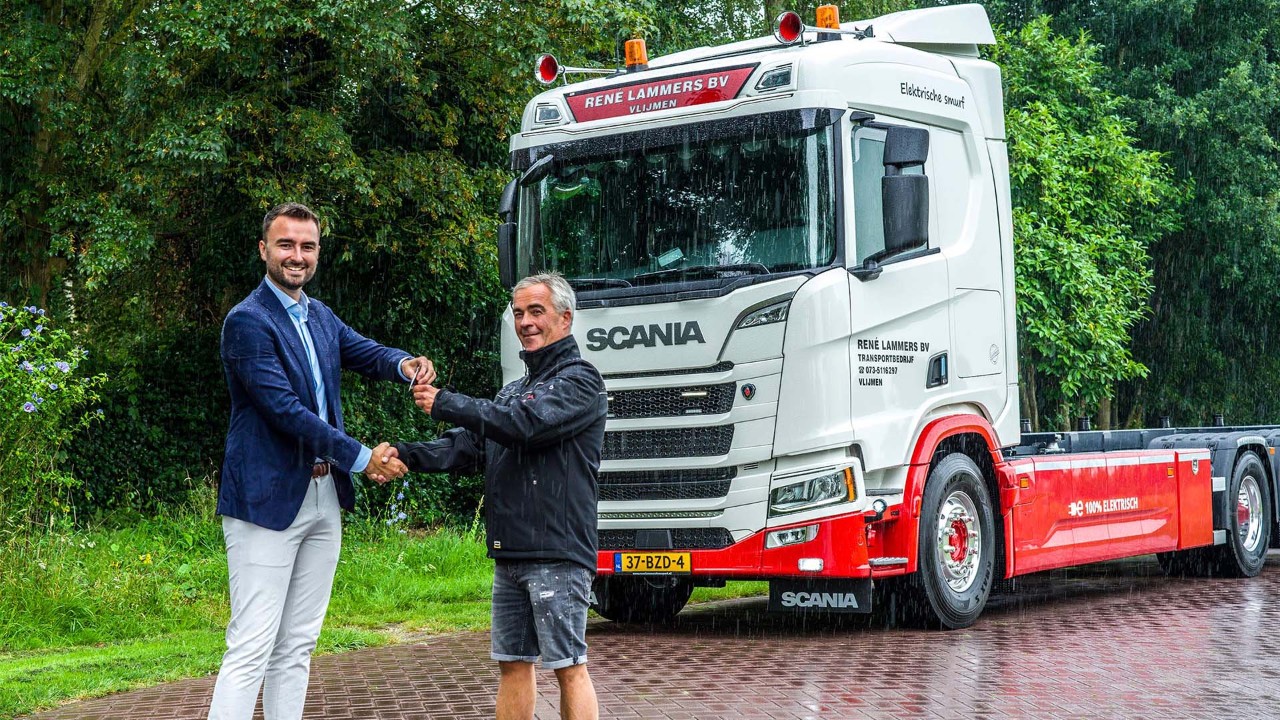 Rene Lammers Transport Scania