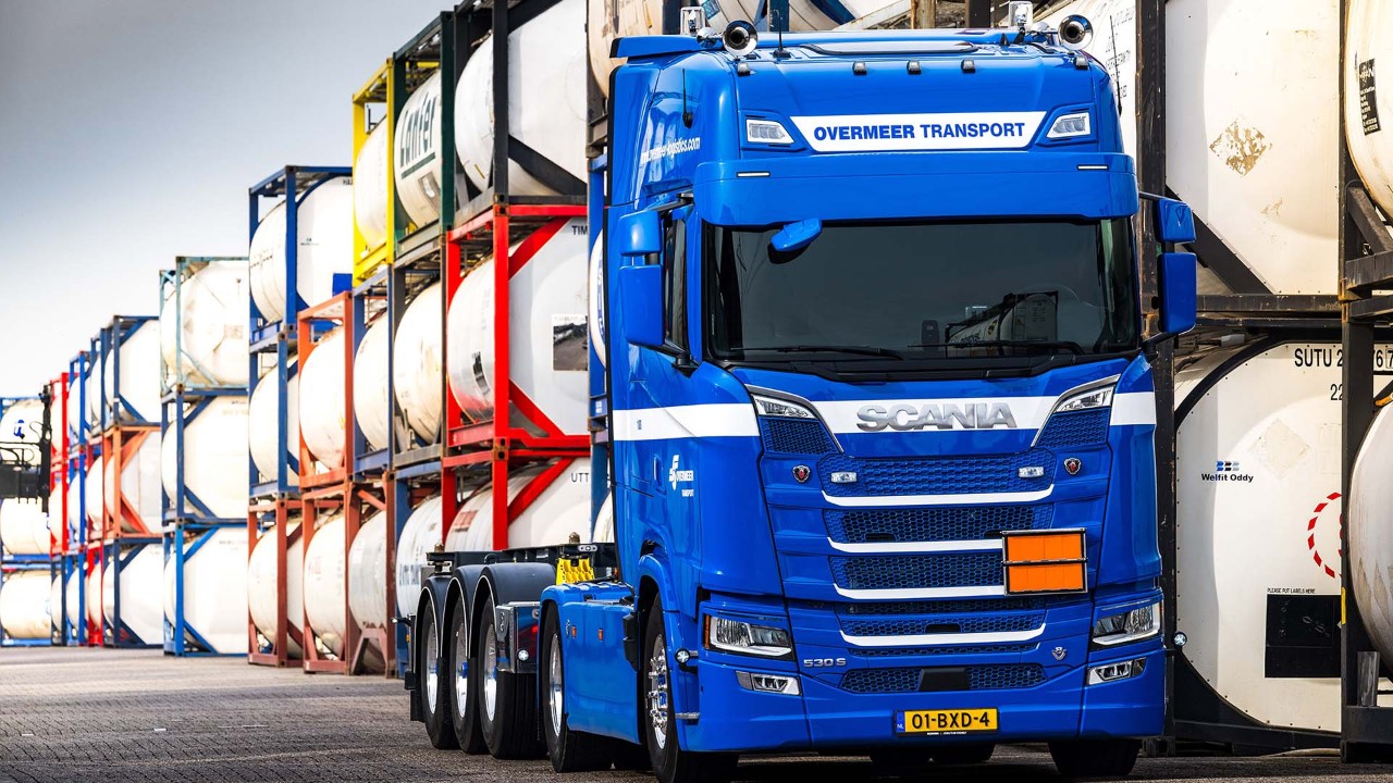 Overmeer Logistics Scania