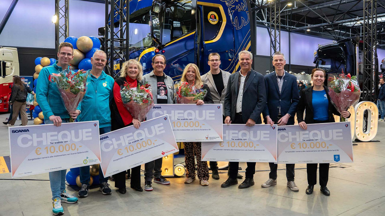 Donatie Scania Nederland