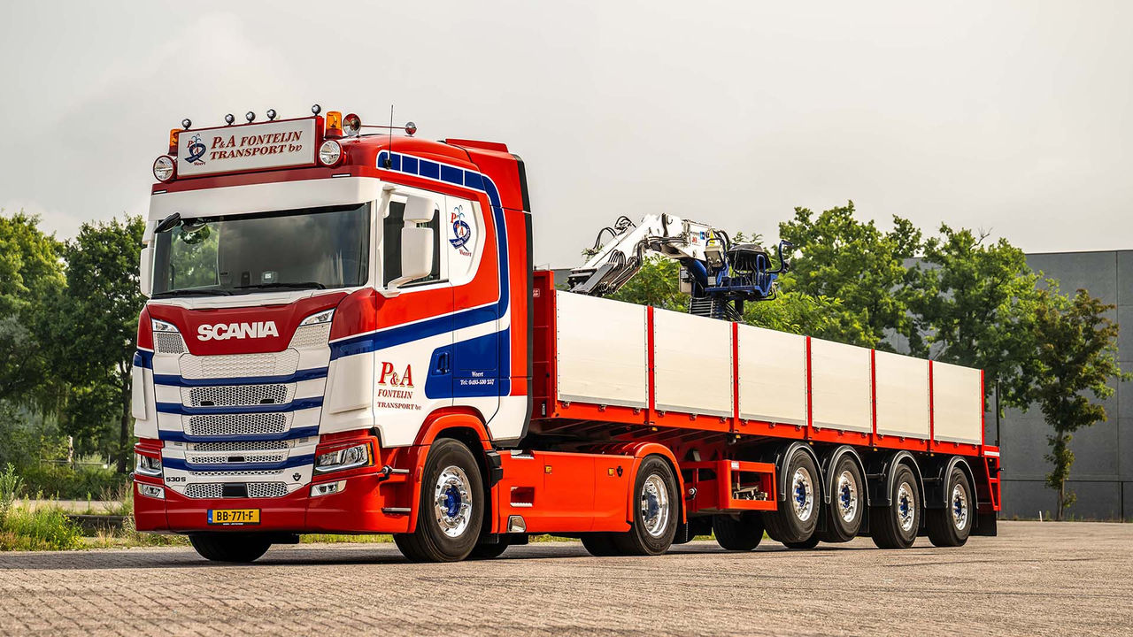P&A Fonteijn Transport Scania