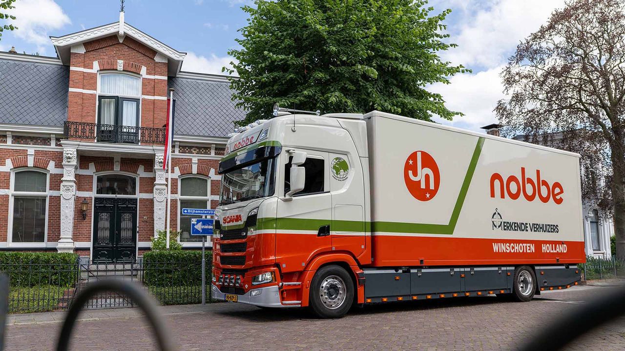 Verhuisbedrijf Nobbe Scania