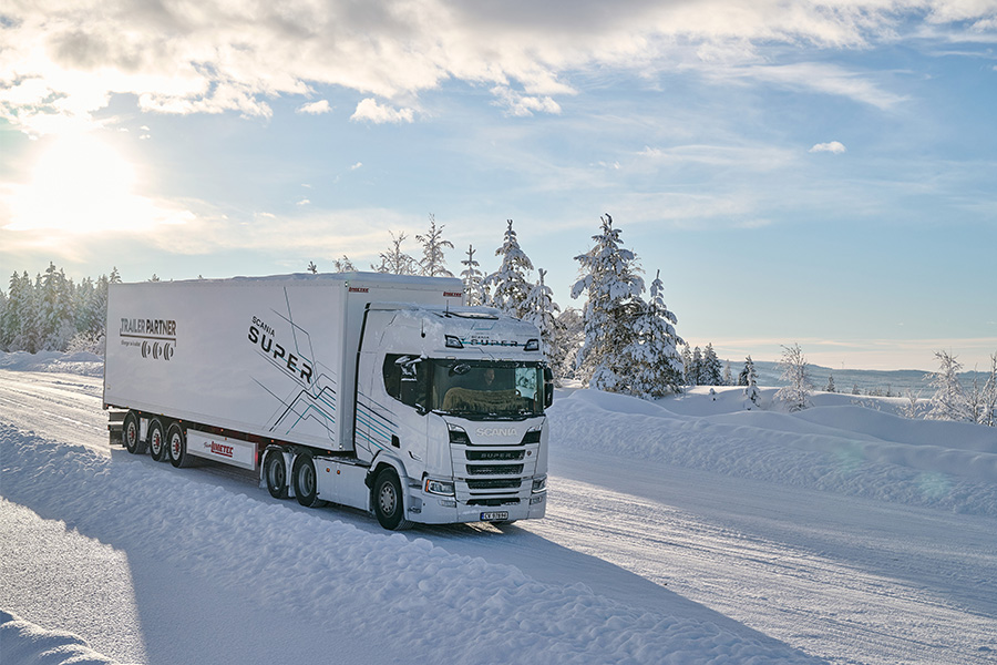 Scania temperatured controlled