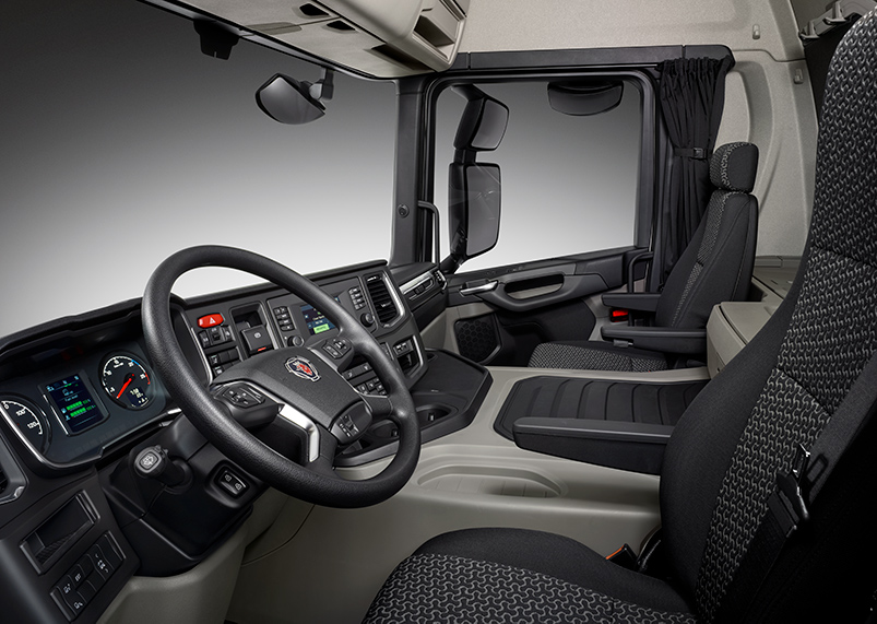 Interieur van P-serie