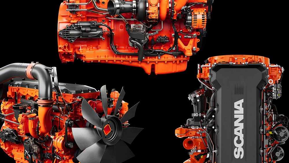 Kontaktinformasjon for Scania Engines