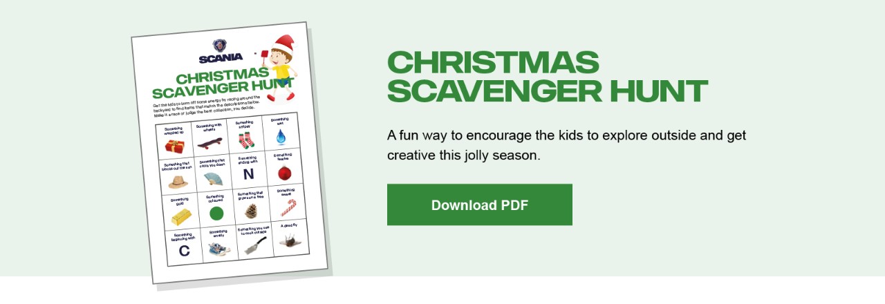 Christmas scavenger hunt