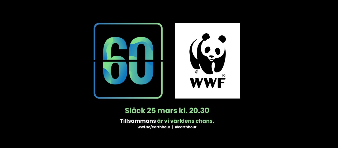 Den 25 mars släcker vi för planeten