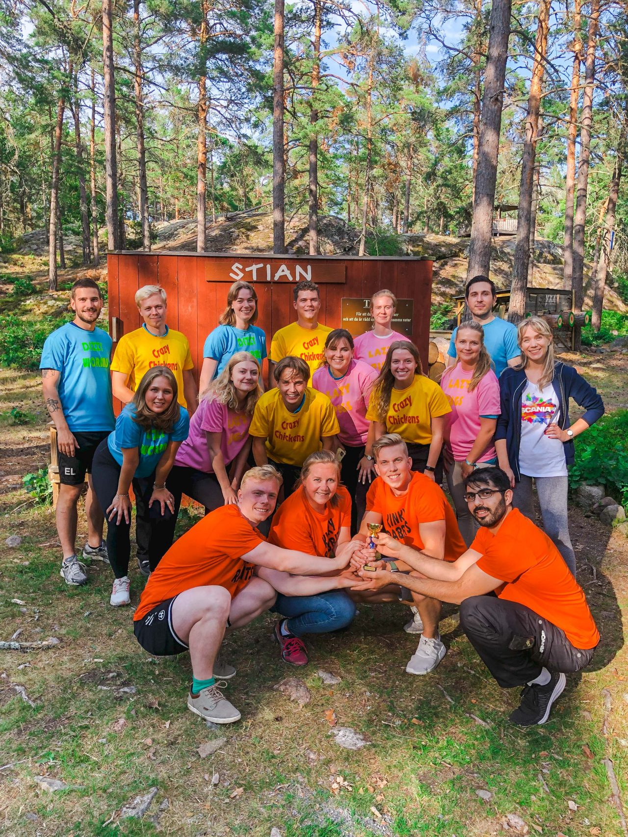 Avslutningsaktivitet med sommarteknologer 2023