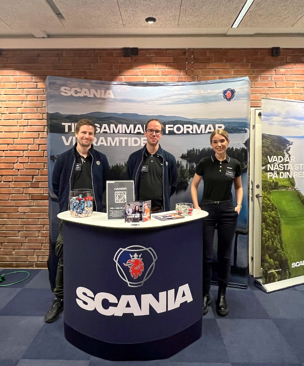 Scania Oskarshamn deltog på arbetsmarknadsdagar