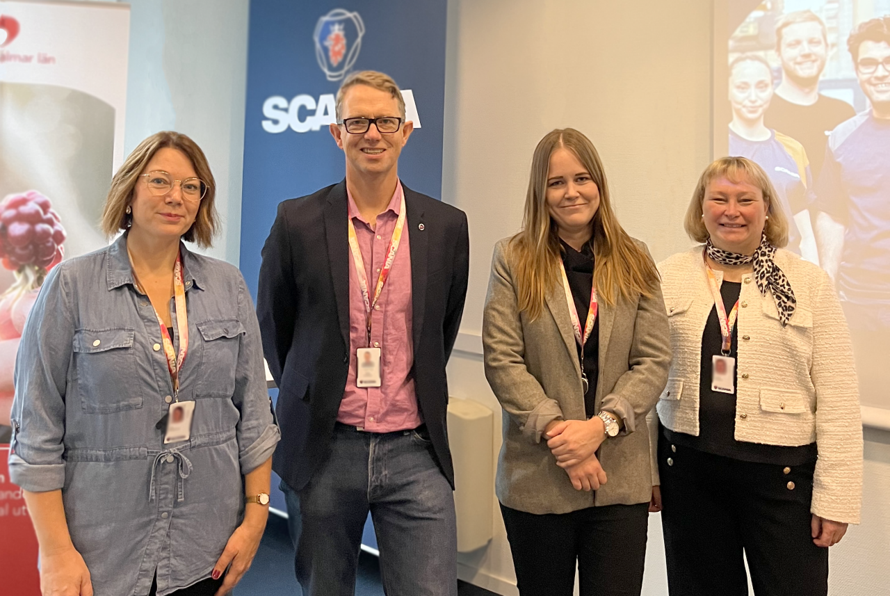 Medverkande från Scania Oskarshamn vid Forum jämställdhet