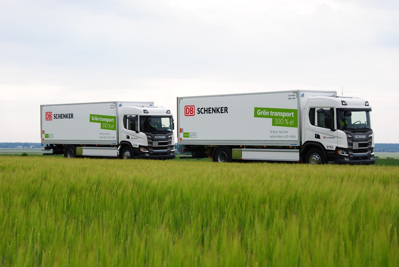DB Schenker goes fossil-​free on Swedish island Gotland supported by Scania