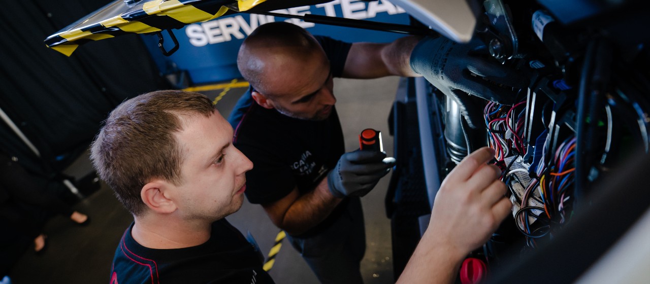 Scania Top Team highlights workshops sustainability contribution