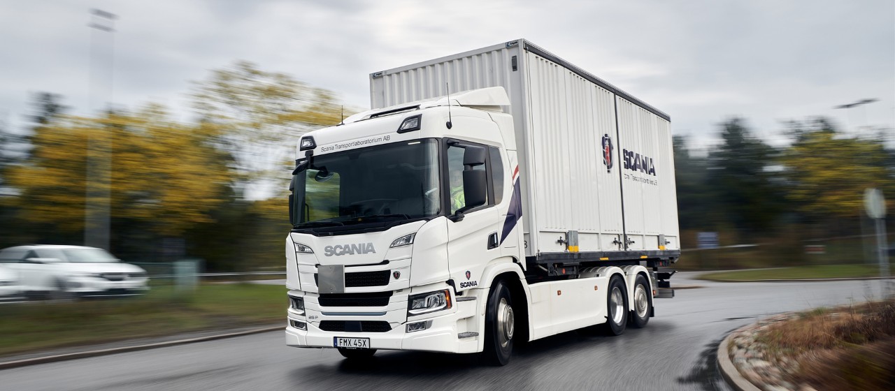Scania Transportlab goes electric