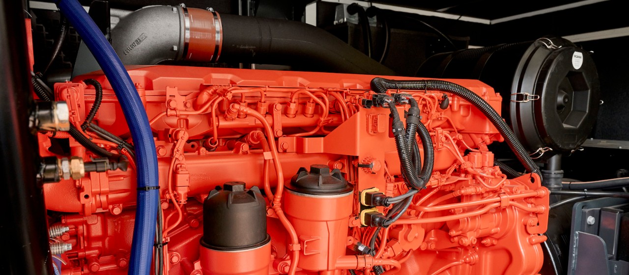 Newest Scania engine empowers partnership with Bruno Generators