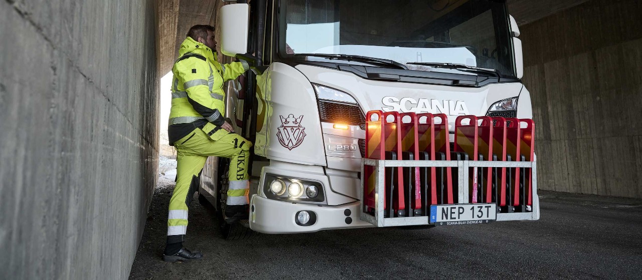 WIKAB chose a Scania L 280 for better safety and comfort