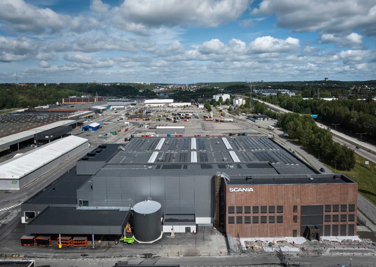 Scania battery assembly plant up and running