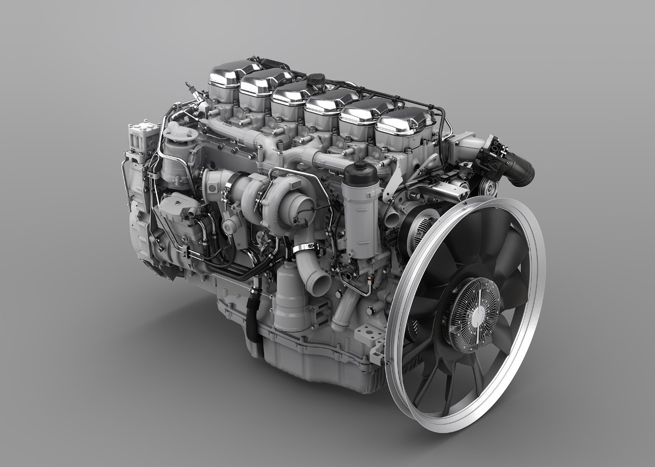 13-litre truck engine