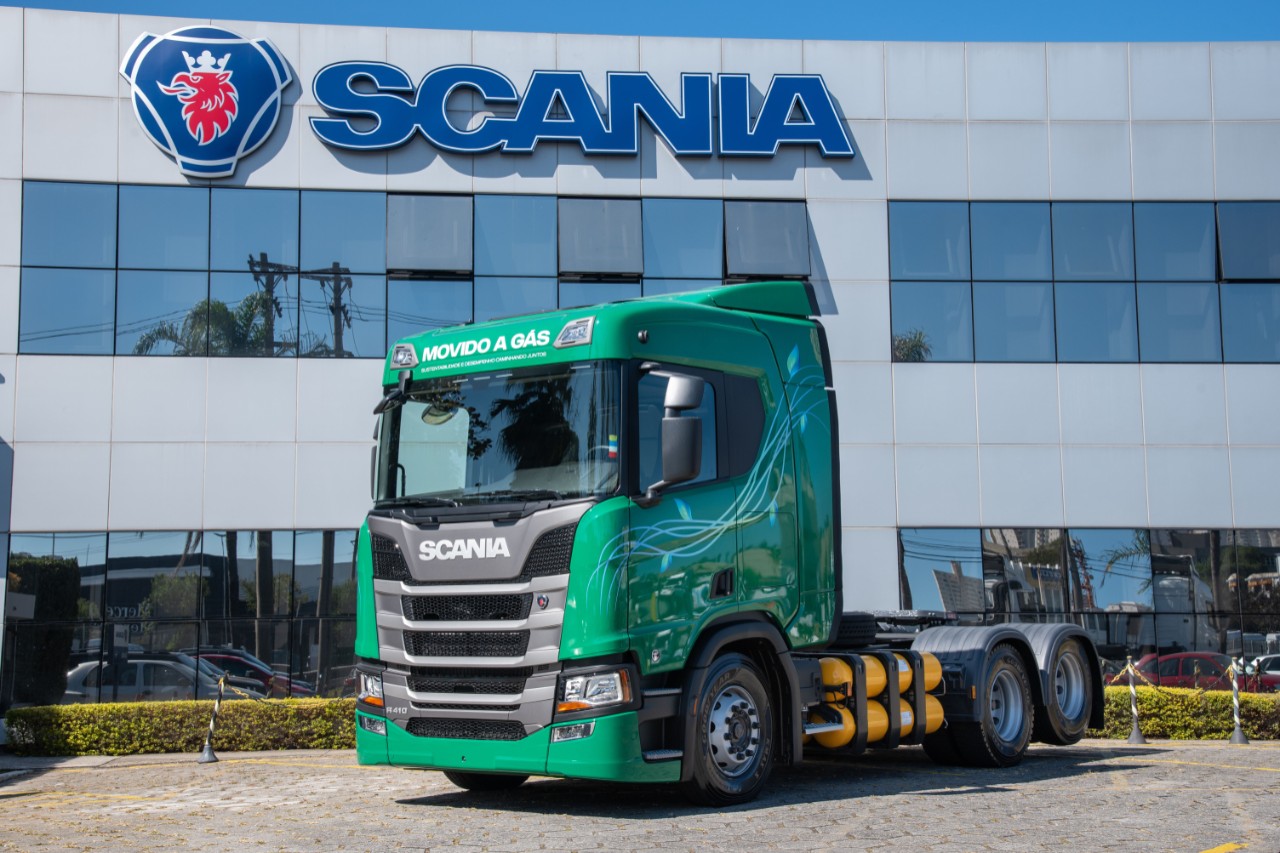 Pierwsze w Brazylii pojazdy Scania zasilane gazem
