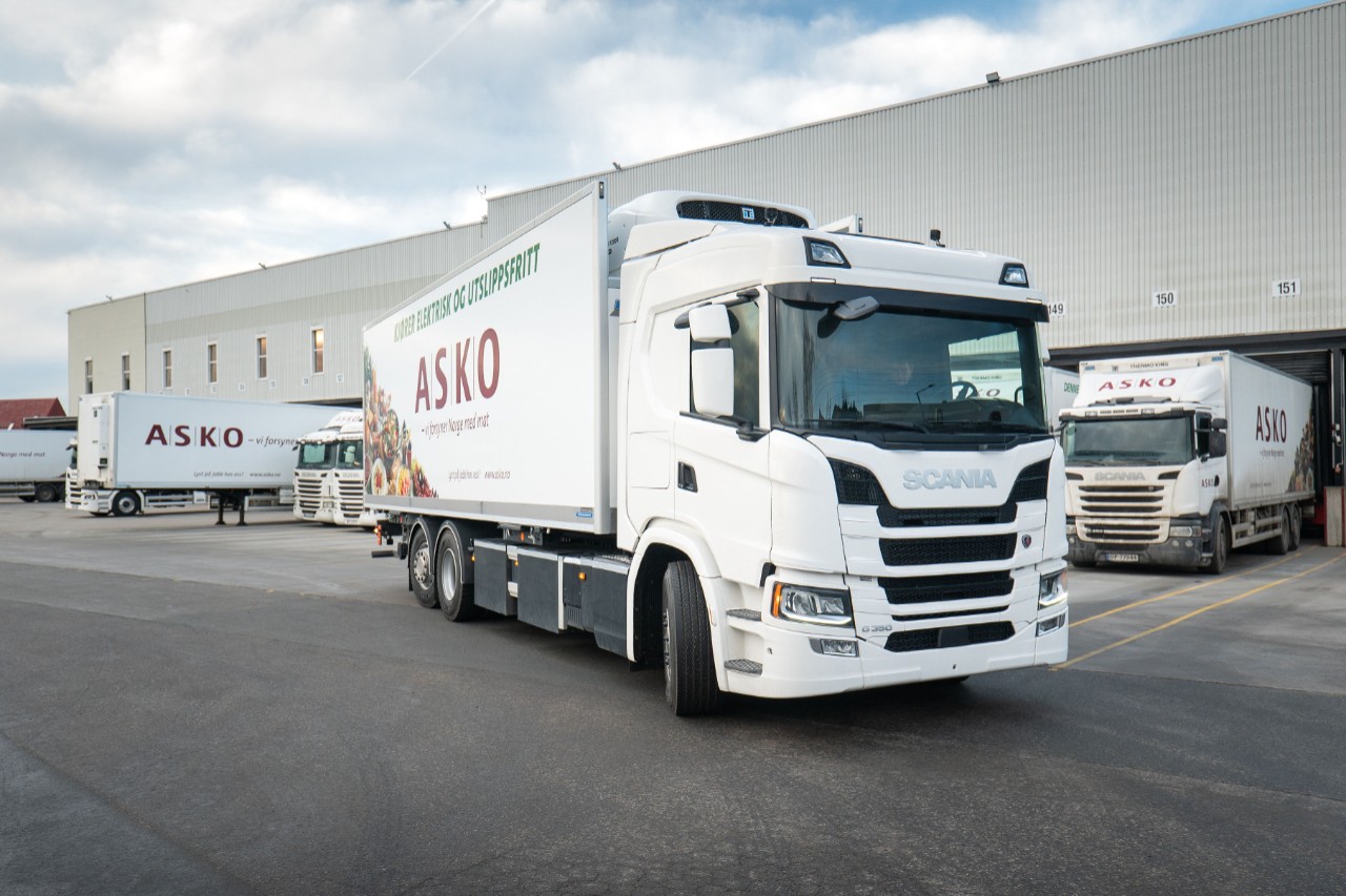 Scania dostarczy 75 elektrycznych pojazdów ciężarowych firmie ASKO w Norwegii