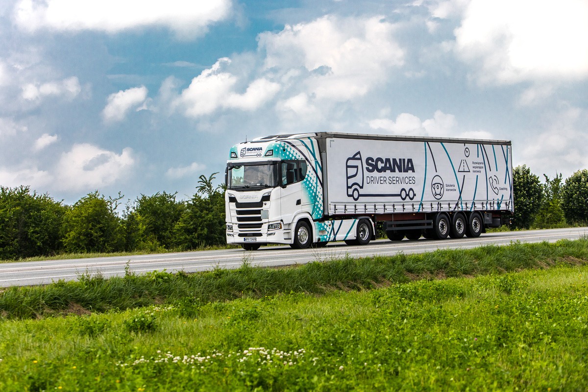 Szkolenia kierowców Scania dostępne w formie online 