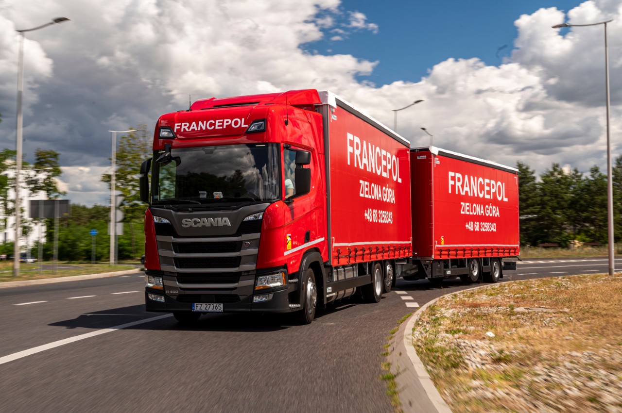 Scania Super we flocie FRANCEPOL Zielona Góra