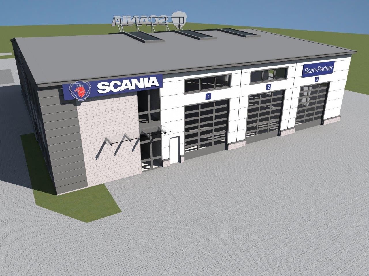 Wmurowanie kamienia węgielnego pod nowy obiekt serwisowy Scania